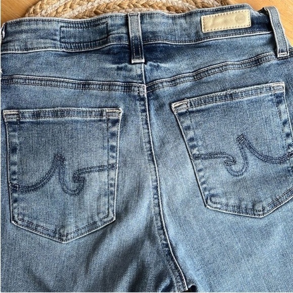 AG Adriano Goldschmied Farrah High Rise Skinny Jeans Distressed Stretch - Picture 5 of 12